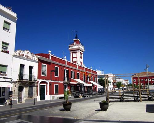 Es Castell town square